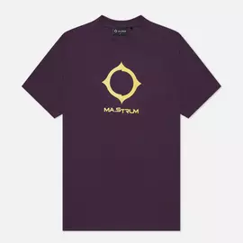 Мужская футболка MA.Strum Distort Logo, цвет фиолетовый, размер XXXL