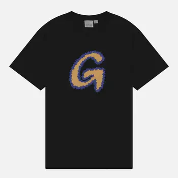Мужская футболка Gramicci Fuzzy G-Logo, цвет чёрный, размер XL
