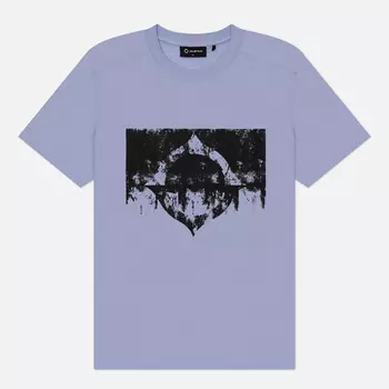 Мужская футболка MA.Strum Grunge Logo, цвет фиолетовый, размер XXL