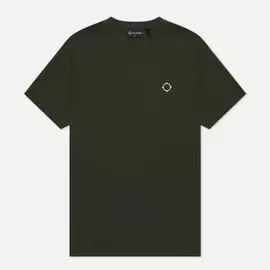 Мужская футболка MA.Strum Icon Embroidered ID, цвет оливковый, размер S