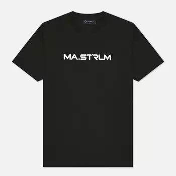 Мужская футболка MA.Strum Logo Chest Print, цвет оливковый, размер S