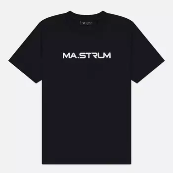 Мужская футболка MA.Strum Logo Chest Print, цвет синий, размер XXL