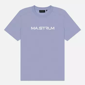 Мужская футболка MA.Strum Logo Chest Print, цвет фиолетовый, размер XXL