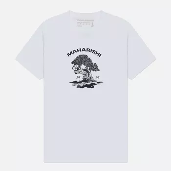 Мужская футболка maharishi Bonsai, цвет белый, размер XXXL