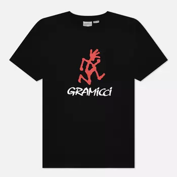 Мужская футболка Gramicci Logo, цвет чёрный, размер XXL