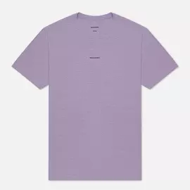 Мужская футболка maharishi Maharishi Hemp Miltype Print, цвет фиолетовый, размер M