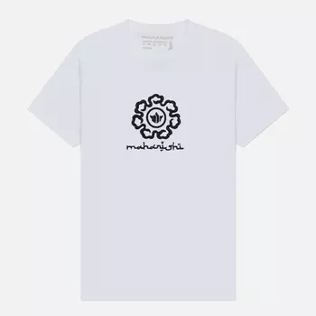 Мужская футболка maharishi Spiral Temple, цвет белый, размер XXL