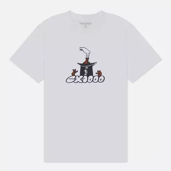 Мужская футболка GX1000 Bear In Hat, цвет белый, размер XXL