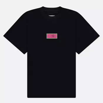 Мужская футболка Maison Margiela MM6 Multicolor Numbers, цвет чёрный, размер XL