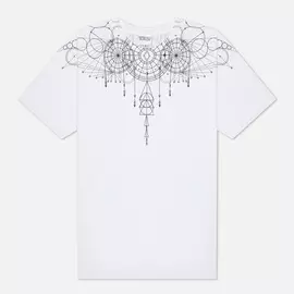 Мужская футболка Marcelo Burlon Astral Wings Regular, цвет белый, размер M