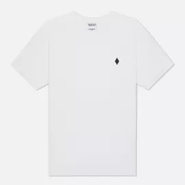 Мужская футболка Marcelo Burlon Cross Basic Neck, цвет белый, размер XL