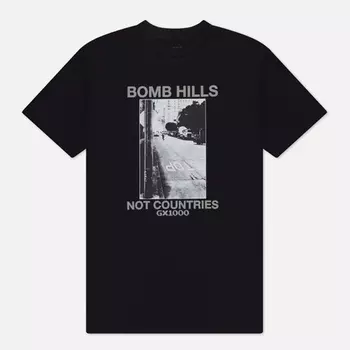 Мужская футболка GX1000 Bomb Hills, цвет чёрный, размер XXL