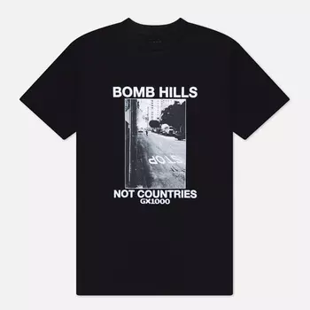 Мужская футболка GX1000 Bomb Hills Not Countries, цвет чёрный, размер XL