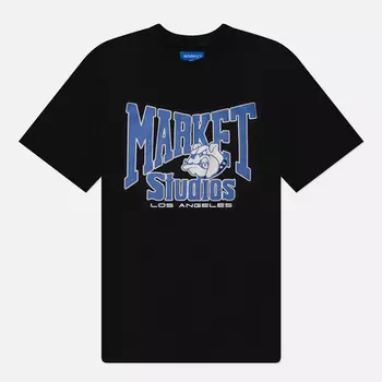 Мужская футболка MARKET Bulldogs Printed Graphic, цвет чёрный, размер XXL