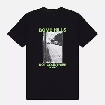 Мужская футболка GX1000 Bomb Hills Not Countries, цвет чёрный, размер XL