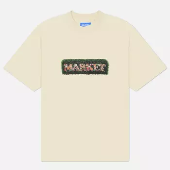 Мужская футболка MARKET Hedges, цвет бежевый, размер L