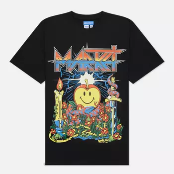 Мужская футболка MARKET Smiley Dungeons, цвет чёрный, размер XL