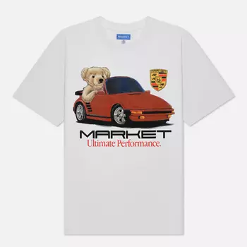 Мужская футболка MARKET Ultimate Performance Bear, цвет белый, размер XXL