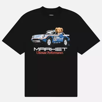 Мужская футболка MARKET Ultimate Rally Bear, цвет чёрный, размер XL