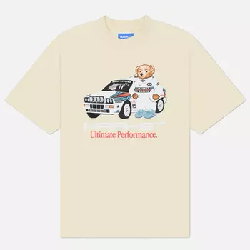 Мужская футболка MARKET Ultimate Rally, цвет бежевый, размер XL
