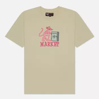 Мужская футболка MARKET x Pink Panther Call My Lawyer, цвет бежевый, размер XXL