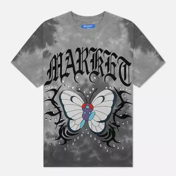 Мужская футболка MARKET x Pokemon Butterfree, цвет серый, размер XXL