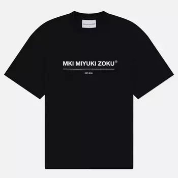 Мужская футболка MKI Miyuki-Zoku Linear, цвет чёрный, размер S