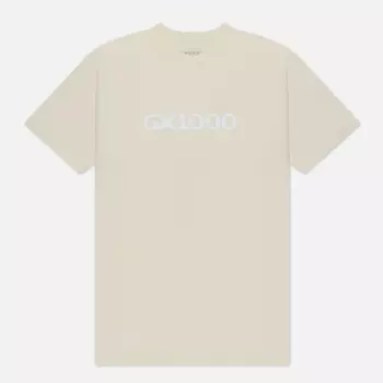 Мужская футболка GX1000 OG Logo, цвет бежевый, размер XXL