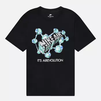 Мужская футболка Nike Max90 Airevolution, цвет чёрный, размер XXL