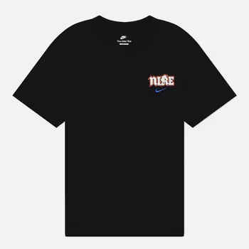 Мужская футболка Nike Max90 Swoosh, цвет чёрный, размер XXL