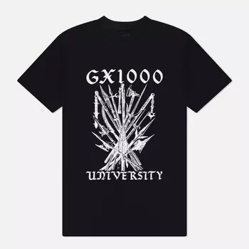 Мужская футболка GX1000 University, цвет чёрный, размер L