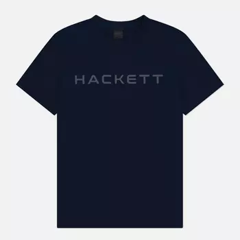 Мужская футболка Hackett Essential, цвет синий, размер XXL