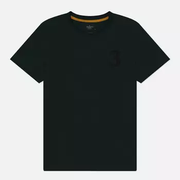 Мужская футболка Hackett Heritage Classic Number, цвет зелёный, размер L
