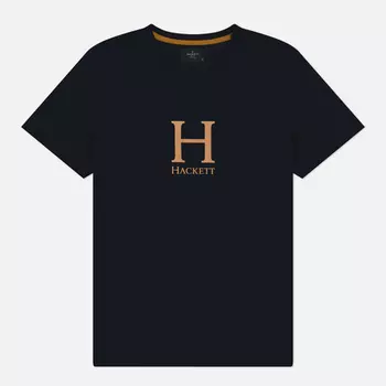 Мужская футболка Hackett Heritage H Printed, цвет синий, размер S