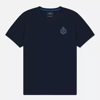 Мужская футболка Hackett Heritage Logo Hackett, цвет синий, размер L