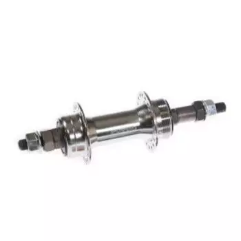 Колесо заднее TRIX, 26", алюминиевое, V-br, под трещотку, серебристое, YKL11-26-silver-4173