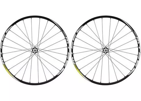 Колеса велосипедные SHIMANO MT66, переднее и заднее, 26', C.Lock, бескамерные, черный, EWHMT66FRDME