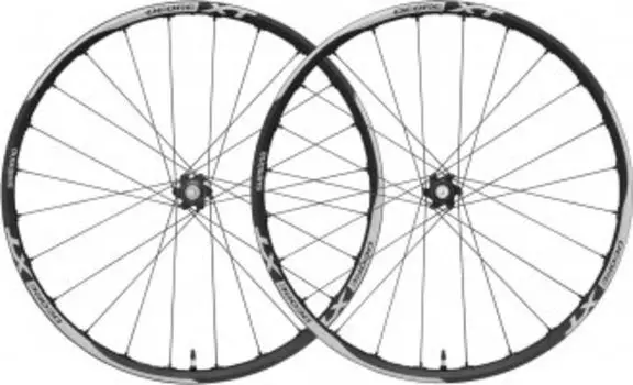 Колеса велосипедные Shimano XT M785, комплект, F:15/R12мм, E-THRU, 27,5", C.Lock, EWHM785FERED7X