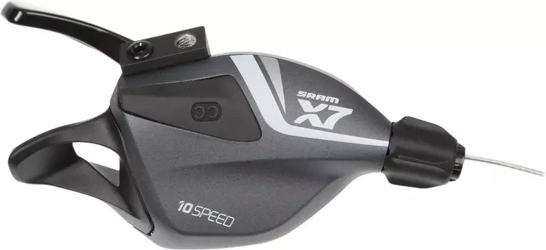 Манетка велосипедная Rear Sram X.7 Trigger, 10 скоростей, серый, 00.7018.070.002