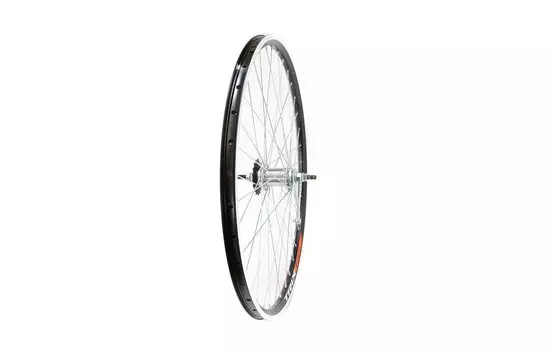 Колесо TRIX, 24", задний ал., дв., фрез., 507х19,4/25х21,4мм, A/V, анод., черный, вт. ст. D23-24-black-12549