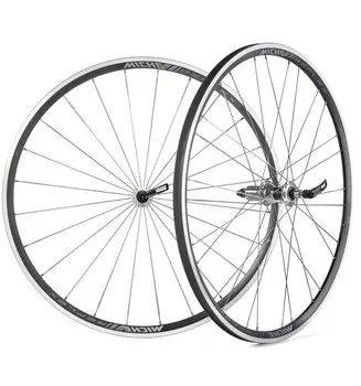 Колеса велосипедные Miche Reflex Wheelset SH, комплект, 28", шоссе, серебристый, WHREF2BSCS000