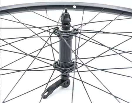 Колесо велосипедное Forward DW 26", переднее, 32 отверстий. эксцентрик, V-Brake, RWF26FBAB901