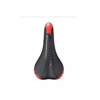 Седло велосипедное NANDUN MTB Sport, 280*140mm, рельсы сталь, анатомическое, 370гр, черное, ZEUS Z-6300