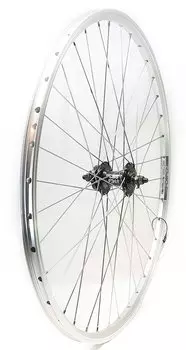 Колесо велосипедное переднее Rodi, 28", Scorpion Slv + Colt CBS 34 Blk + Rodi St.Steel 36H 2mm Slv, УТ000227125