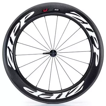 Колесо велосипедное переднее Zipp 808 Firecrest Tubular 77, 28", втулка передняя 77, 18 спиц, 00.1918.249.000