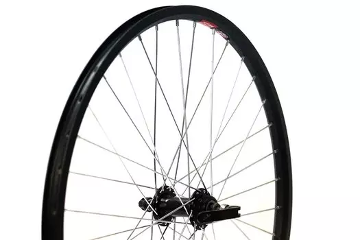 Колесо велосипедное STARK 24" MTB переднее, двойной обод DH18, черная втулка FH206D-1