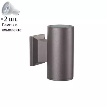 Архитектурный уличный светильник с лампочками Novotech 370358+Lamps