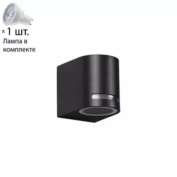 Архитектурный уличный светильник с лампочкой Novotech 370838+Lamps