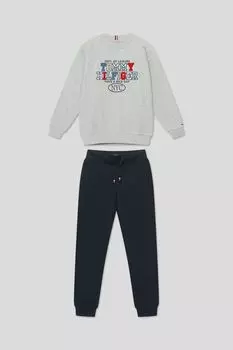 Спортивный костюм хлопковый с логотипом Tommy Hilfiger