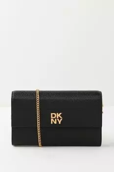 Сумка кросс-боди кожаная Rosa Dkny